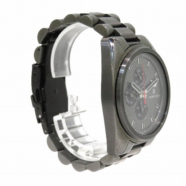 Armani AR-5913 Black Quartz Chronograph Watch