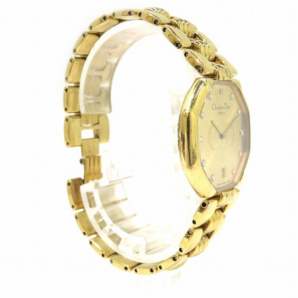 Dior Octagon Diamond Quartz Watch 45.154