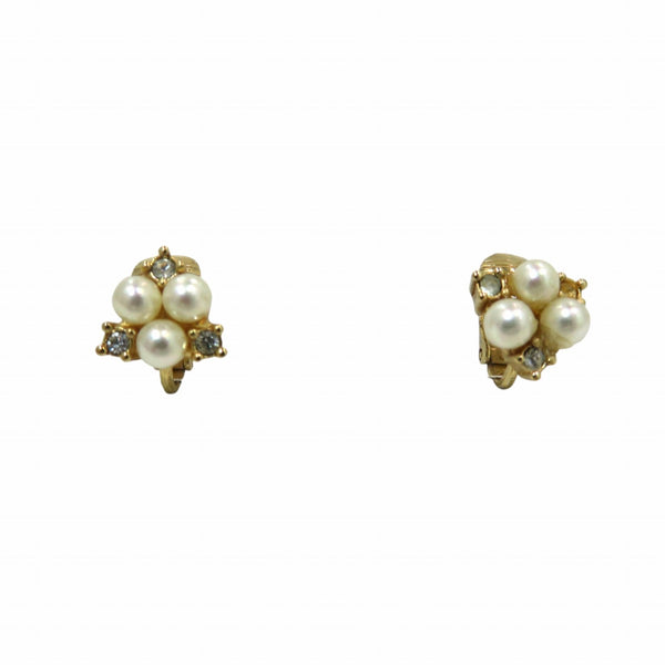 Christian Dior Clip On Earrings