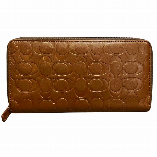 Coach Leather Travel Case Long Wallet F93210