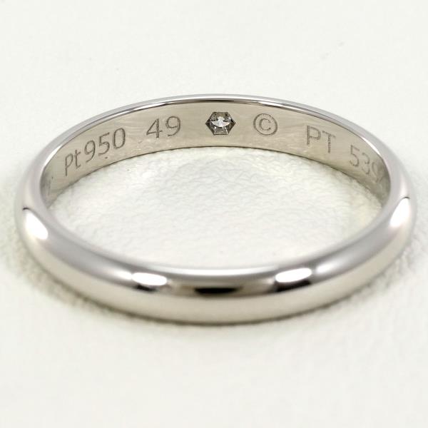 Cartier PT950 Platinum Diamond Ring in Excellent Condition