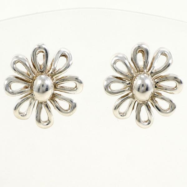 Tiffany & Co Daisy Silver Earrings in Pristine Condition