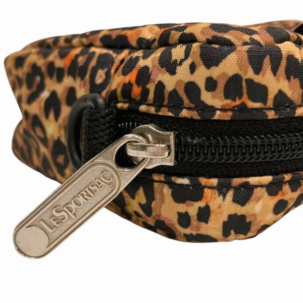 LeSportsac x-girl Leopard Mini 2WAY Pouch Bag in Great Condition