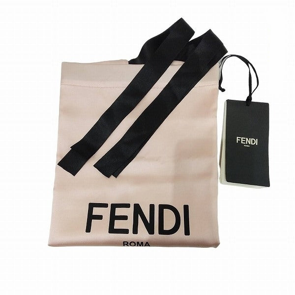 Fendi Pink Silk Logo Embroidered Pajamas in Pristine Condition