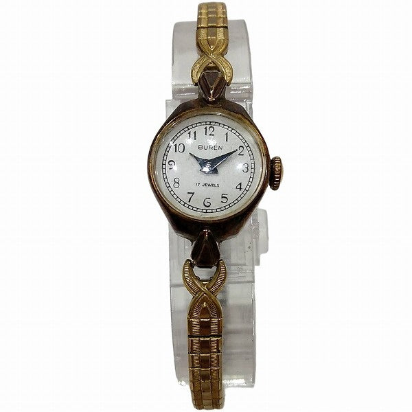 Buren Antique Hand-Wound Watch for Women in Fair Condition