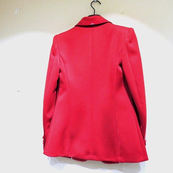 Fendi Red Tailored Jacket for Women in Pristine Condition