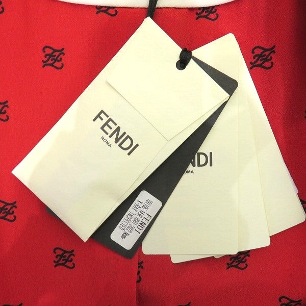 Fendi Red Tailored Jacket for Women in Pristine Condition