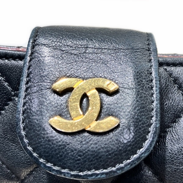 Chanel Lambskin Mini Matelasse Chain Shoulder Bag in Good Condition