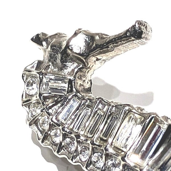 Chanel Seahorse Brooch with Light Stone