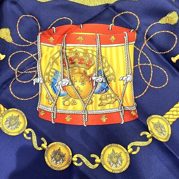 Hermes Silk Tambour Scarf in Great Condition