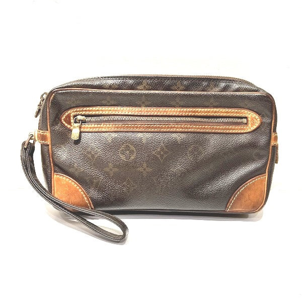 Louis Vuitton Monogram Marly Dragonne Clutch Bag M51825 in Fair Condition