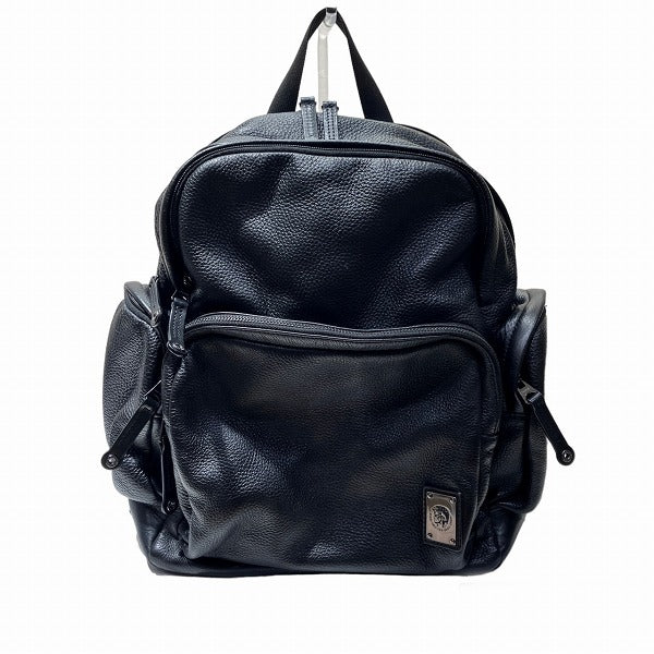 Diesel Leather Backpack for Men in Good Condition