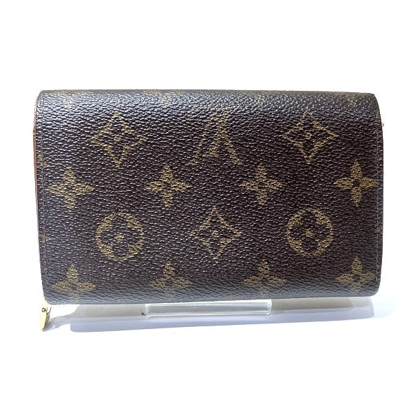 Louis Vuitton Monogram Portomonee Bie Tresor Wallet M61730 in Fair Condition