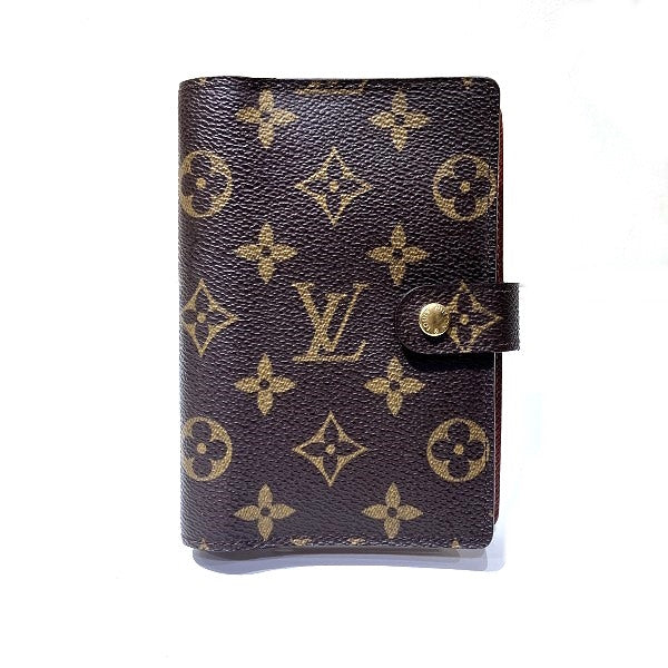 Louis Vuitton Monogram Agenda PM Notebook Cover R20005 in Good Condition