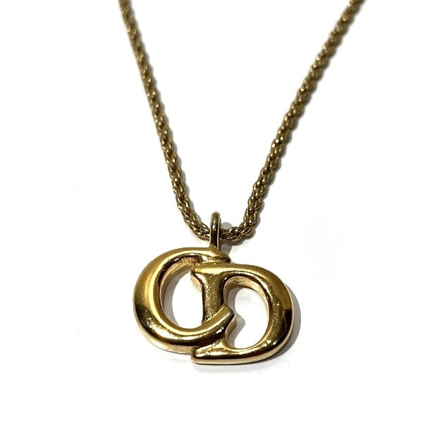 Dior GP CD Logo Necklace in Good Condition