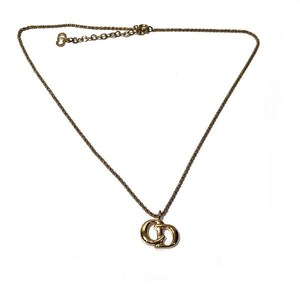 Dior GP CD Logo Necklace in Good Condition