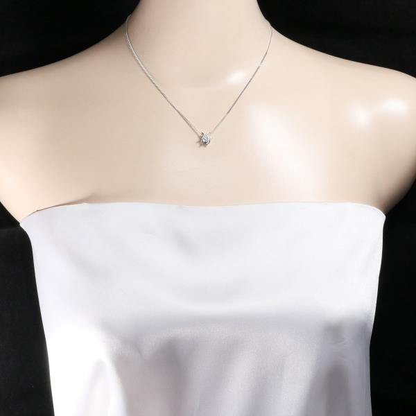 Platinum PT850 Diamond Necklace 0.68ct