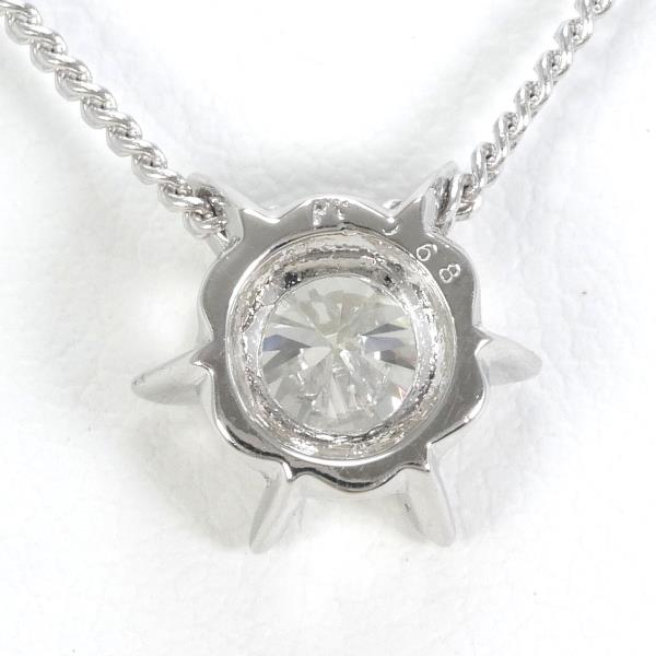 Platinum PT850 Diamond Necklace 0.68ct