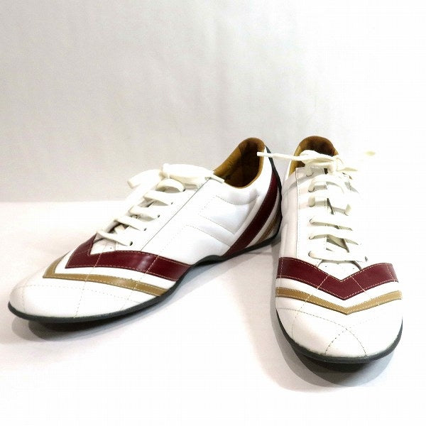 Bally Leather Sneakers 38 White