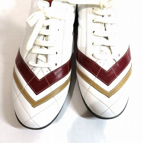 Bally Leather Sneakers 38 White