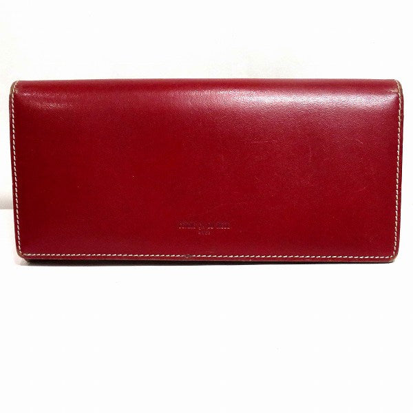 Comsa de Mode Beige Leather Long Wallet for Women in Good Condition