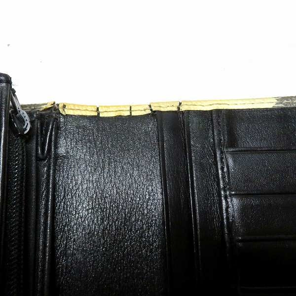 Vivienne Westwood Leather Bifold Long Wallet in Fair Condition