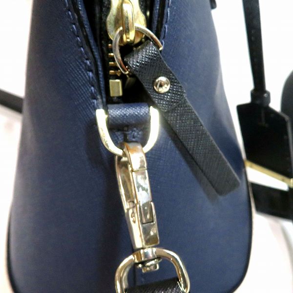 Kate Spade Beige Navy 2WAY Handbag