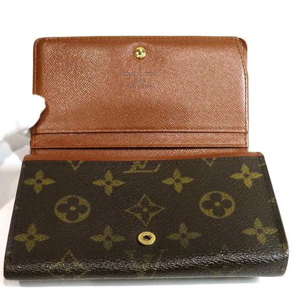 Louis Vuitton Monogram Portomonee Bifold Wallet M61730 in Good Condition