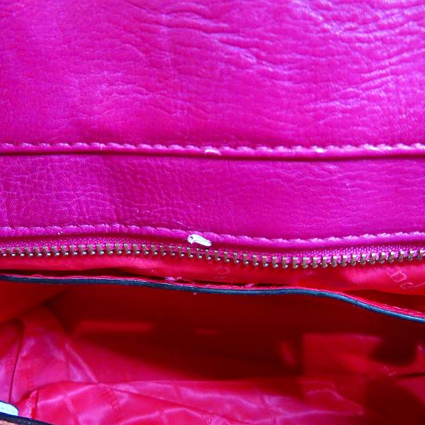 Fake Leather Handbag Tote Bag in Good Condition