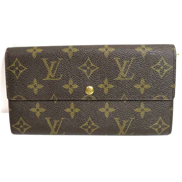 Louis Vuitton Monogram Long Wallet M617265 in Great Condition