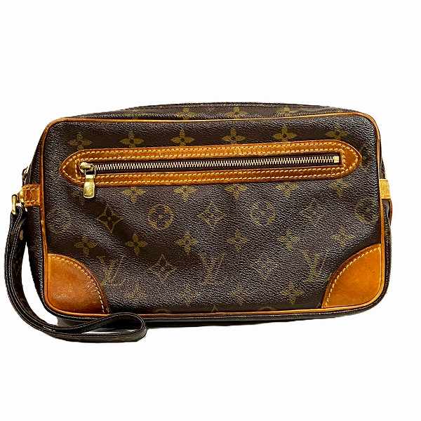 Louis Vuitton Monogram Marly Dragonne GM Clutch M51825 in Good Condition