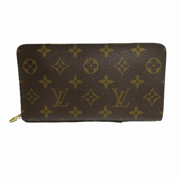 Louis Vuitton Monogram Portomone Zip Long Wallet M61727 in Great Condition