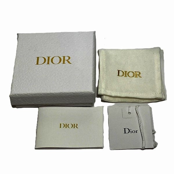 Dior Metal Resin Pearl Earrings E1520PTCRS in Great Condition