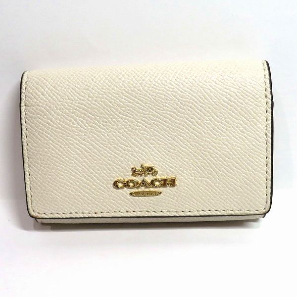 Coach Leather Key Case Keyring F76741