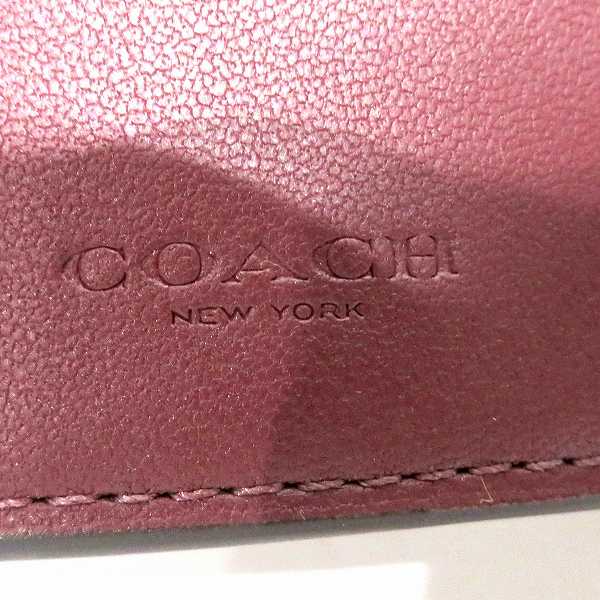 Coach Leather 88666 Trifold Wallet