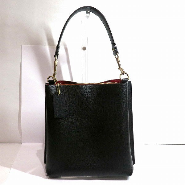 Coach Leather 2WAY Shoulder Bag CA177