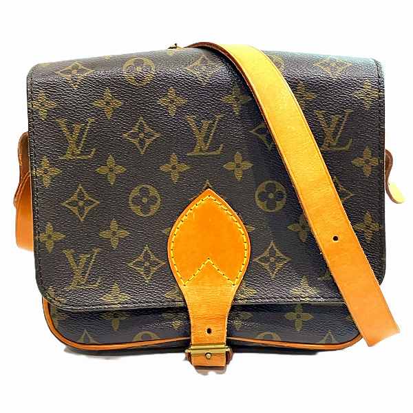 Louis Vuitton Monogram Cartouchiere Shoulder Bag M51253 in Good Condition