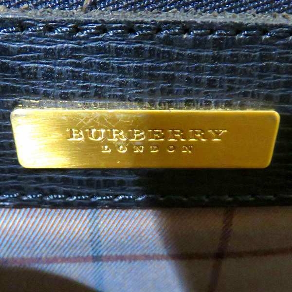 Burberry Leather Briefcase Business Bag in Good Condition