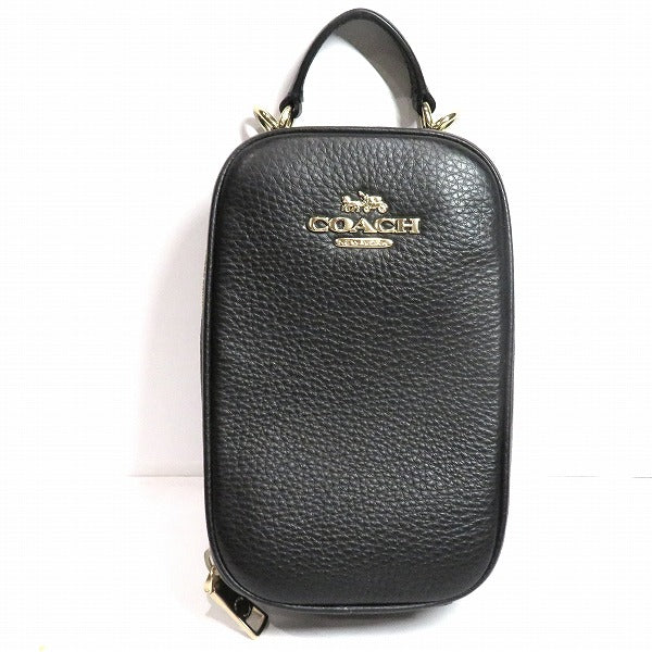 Coach Leather Eva Phone Crossbody Bag CB854