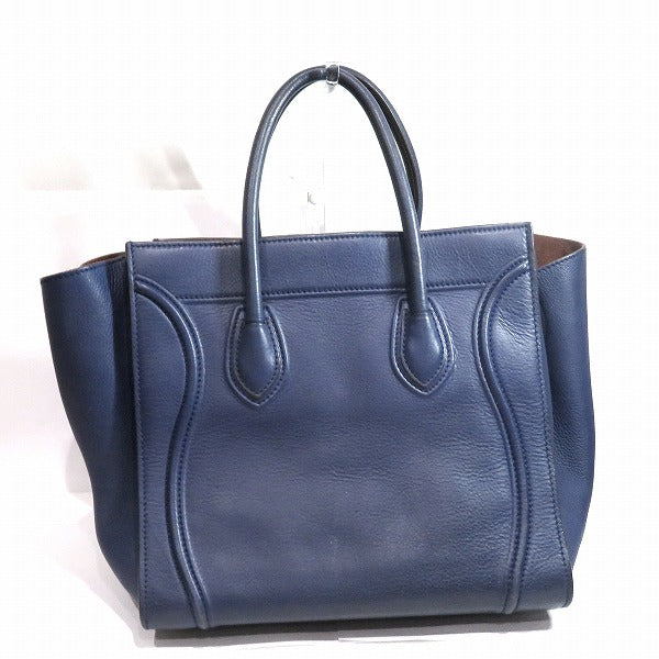 Celine Small Square Luggage Phantom Tote Bag