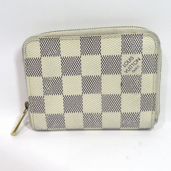 Louis Vuitton Damier Azur Zippy Coin Purse N63069