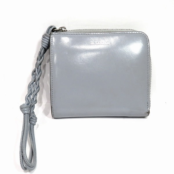 Jil Sander Leather L-Zip Coin Case