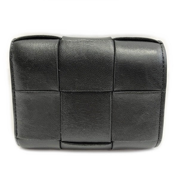 Bottega Veneta Nappa Leather Intrecciato Trifold Wallet 651372 in Good Condition