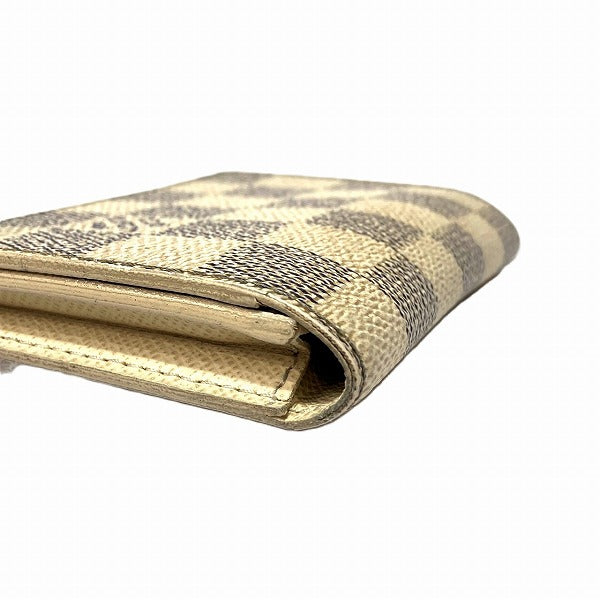 Louis Vuitton Damier Azur Envelope Business Card Holder N61746 in Good Condition