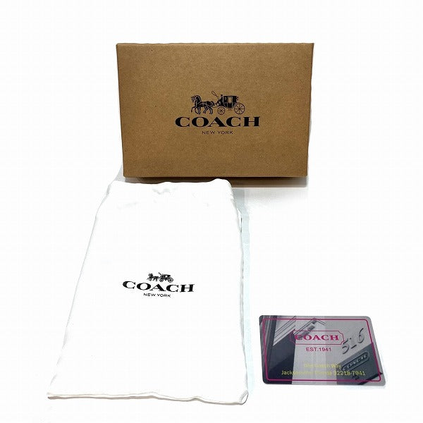 Coach Leather Corner Zip Wallet C0082 in Pristine Condition