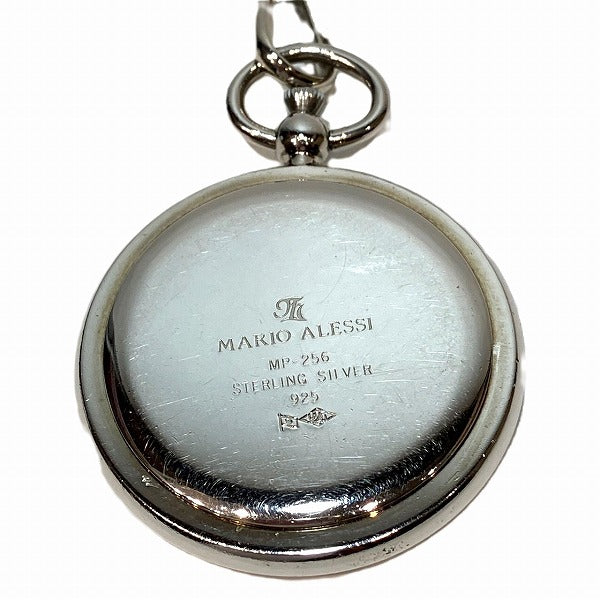 Mario Alessi MP-256 Quartz Pocket Watch in Good Condition