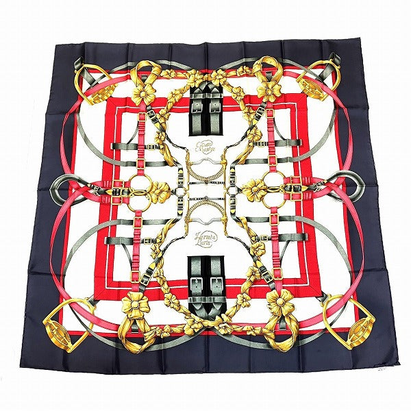 Hermes Silk 90x90 Scarf - Le Grand Dressage in Great Condition