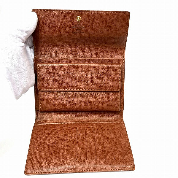 Louis Vuitton Monogram Portefeuille Tresor Wallet M61202 in Good Condition