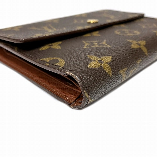 Louis Vuitton Monogram Portefeuille Tresor Wallet M61202 in Good Condition