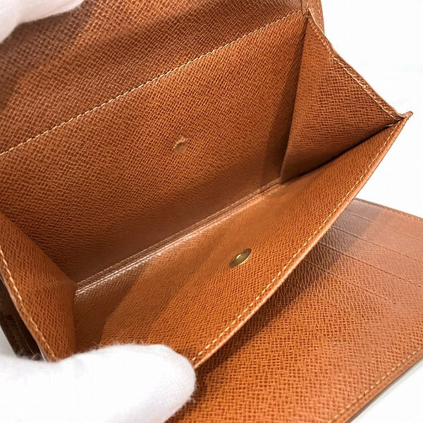 Louis Vuitton Monogram Portefeuille Tresor Wallet M61202 in Good Condition